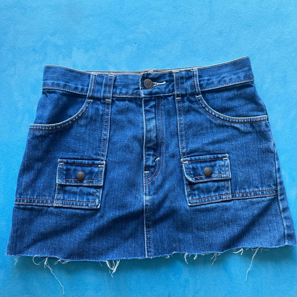 Levi’s vintage skirt with super cool pockets